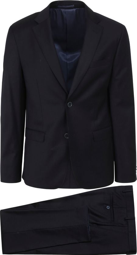 Suitable Suit Toulon Serge Wool Uni Navy