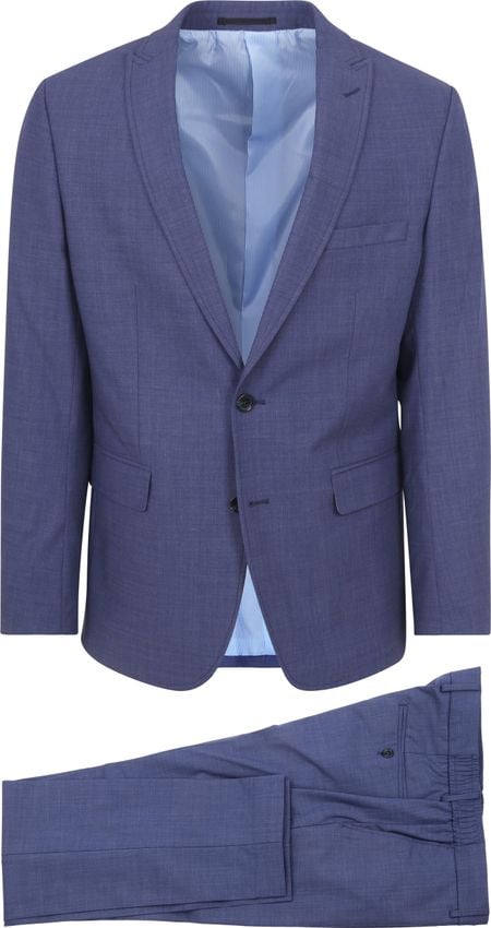 Suitable Jersey Suit Blauw