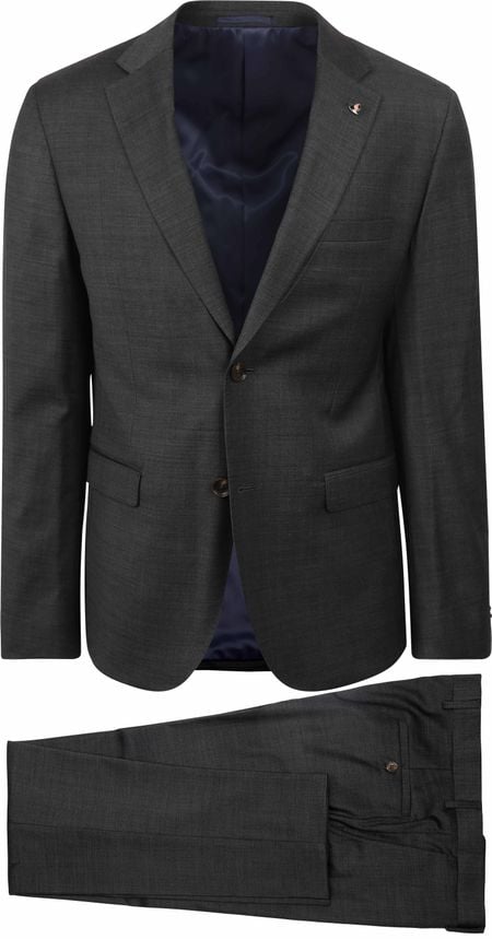 Suitable Suit Strato Wool Anthracite