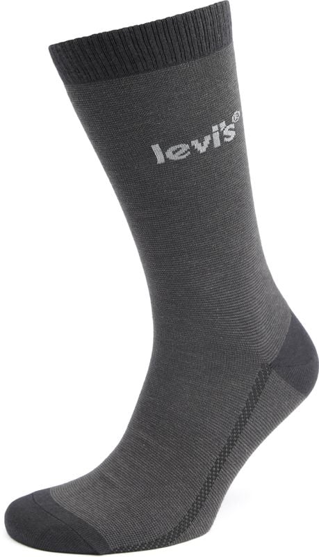 Levi's 4-Paar Giftbox Sokken Zwart