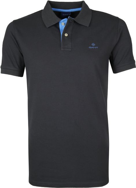 Gant Polo Shirt Grey Blue 2052003-11 order online | Suitable