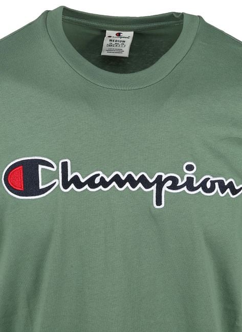 army green champion shirt