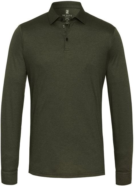 Nuværende Påvirke gnist Desoto Polo Shirt Non-Iron Dark Green 97018-3-602 order online | Suitable