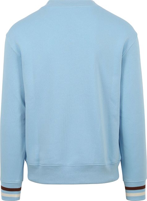 Champion light hot sale blue jumper