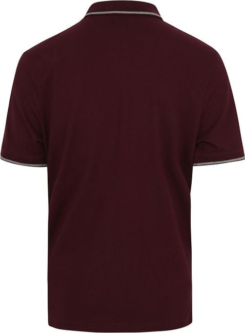 lyle and scott polo bordeaux