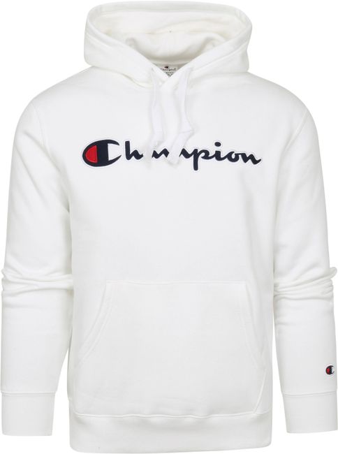 Statistisch vasthoudend Vergelden Champion Hoodie Logo Wit 217858-WW001-WHT online bestellen | Suitable