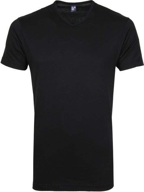drinken Moet vat Alan Red T-Shirt V-Neck Vermont Black (2pack) 6671/2P/99 Vermont T-shirt  Black order online | Suitable