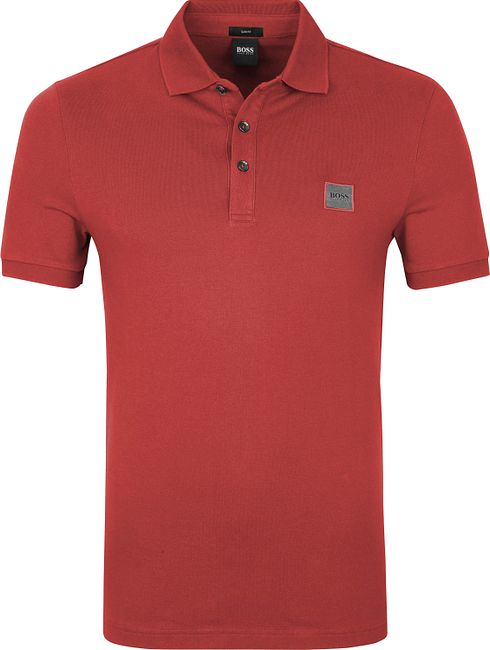 hugo boss polo shirt burgundy