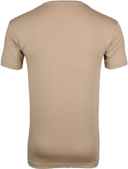 Alan Red V-Neck Stretch Beige 2-Pack 5601/2P/19 NOV T-Shirt Skin order | Suitable