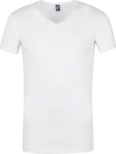 Jurassic Park Sicilië behandeling Alan Red Oklahoma T-shirt Stretch White 2-Pack 6681/2P/01 Oklahoma T-shirt