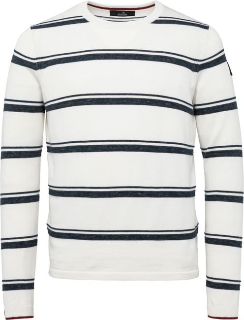 Dodelijk Perth Blackborough het beleid Vanguard Sweater Stripes White VKW2202304 order online | Suitable