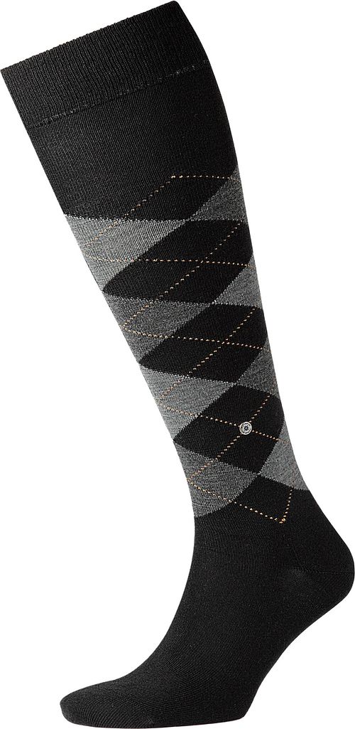 Burlington Edinburgh Knee Socks Wol Blend Black 3000 Product