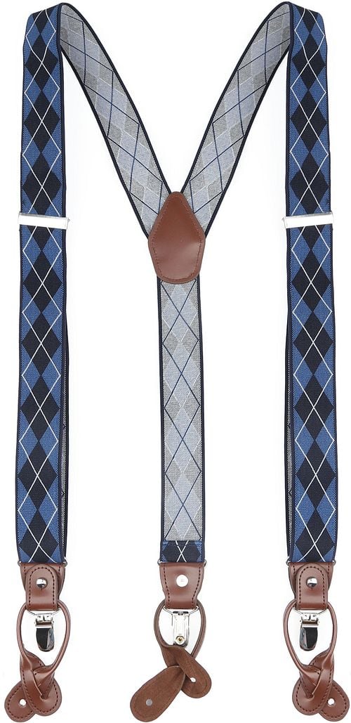 SUS-Y-LUX-3,5 cm check blue
