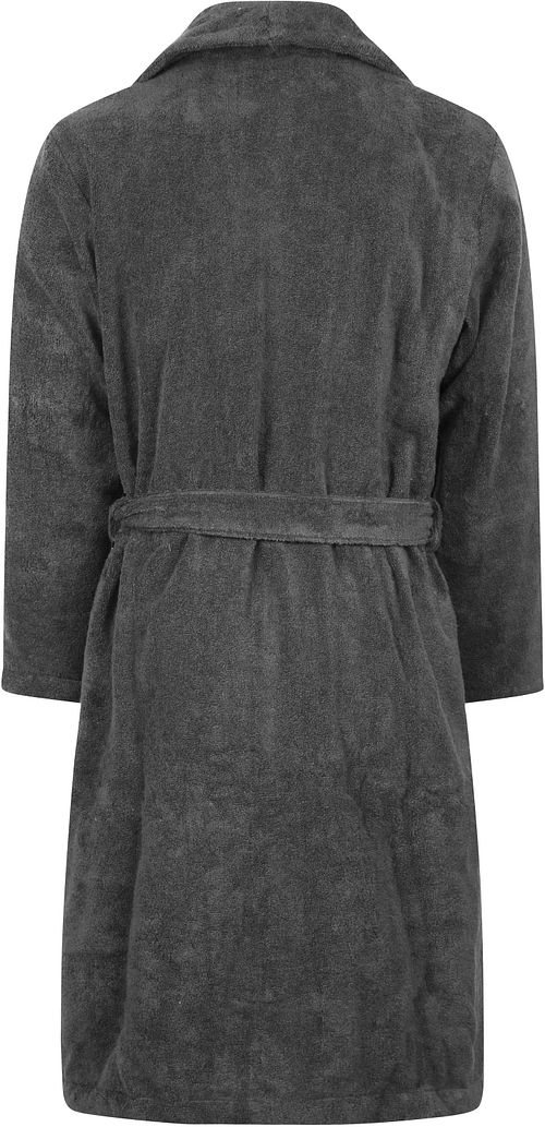 Tommy Hilfiger Bathrobe Dark Gray Product / Achterkant