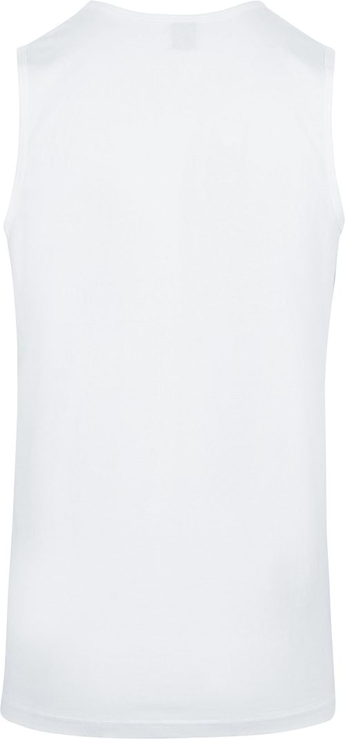 Suitable Viless T-Shirt ärmeloss Weiß 6-Pack Product / Achterkant