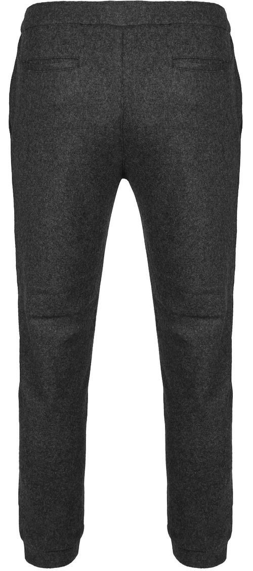 Suitable Easky Pantalon Jersey Anthracite Product / Achterkant