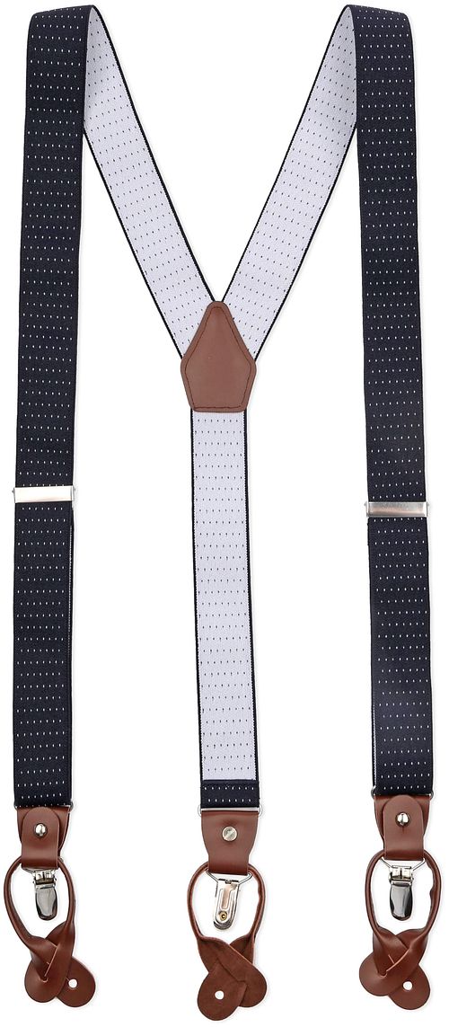 SUS-Y-LUX-3,5 cm dots navy