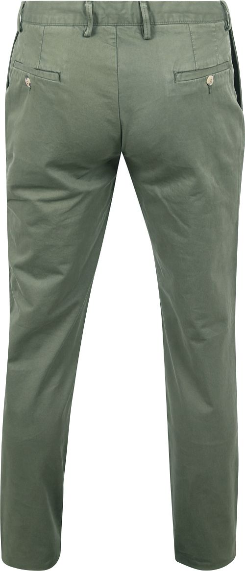 King Essentials The Harry Chino Vert Olive Product / Achterkant