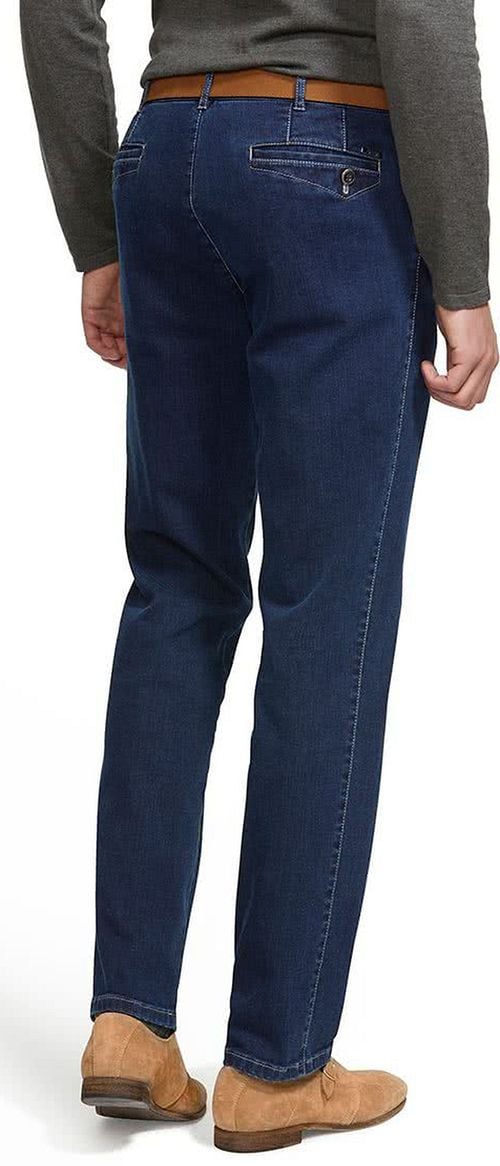 Meyer Dublin Jeans Blauw Model / Achterkant