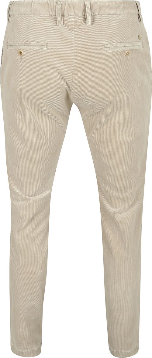 Alberto Trousers Jump Corduroy Greige Product / Achterkant