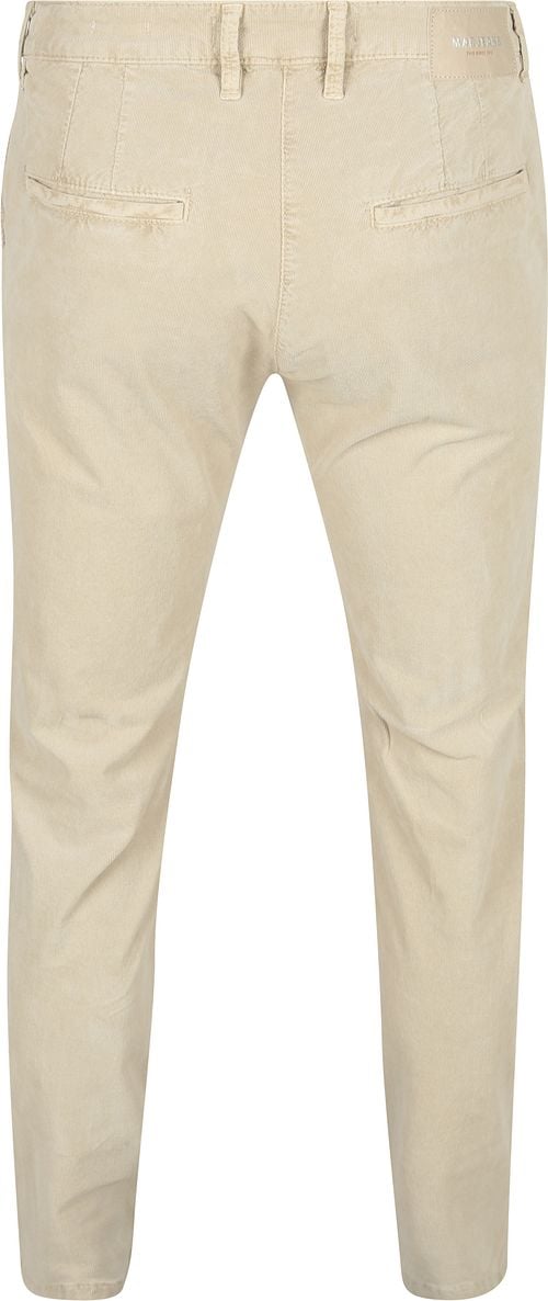 Mac Chino Griffin Corduroy Ecru Product / Achterkant