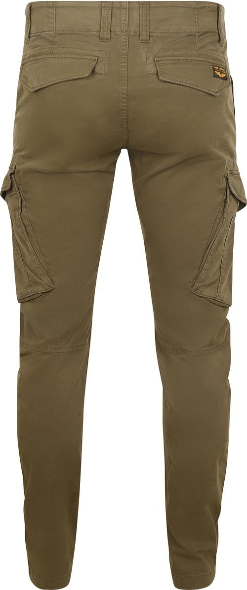 PME Legend Nordrop Cargo Trousers Olive Green Product / Achterkant