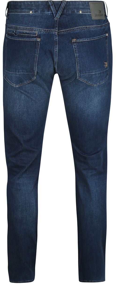 Vanguard V850 Rider Jeans Blauw WMB Product / Achterkant