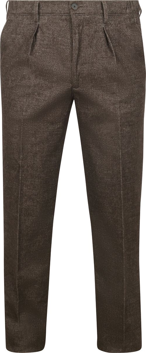 Profuomo Chino Flannel Brown
