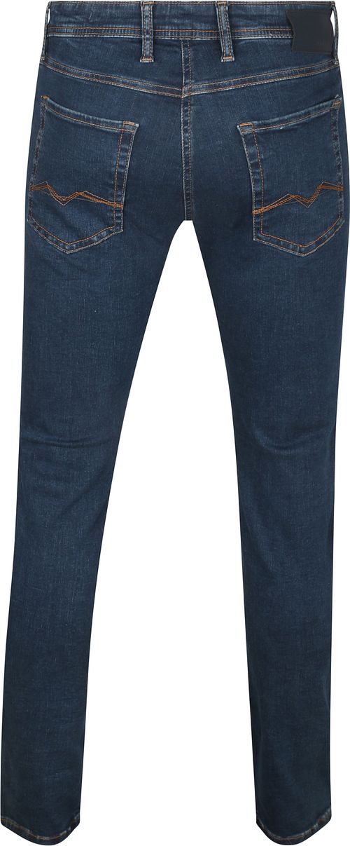 MAC Jean Macflexx Deep Blue Stonewash Product / Achterkant