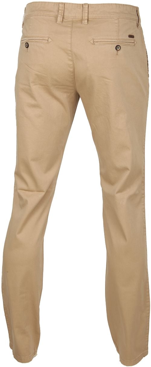 Suitable Chino Sartre Camel Product / Achterkant