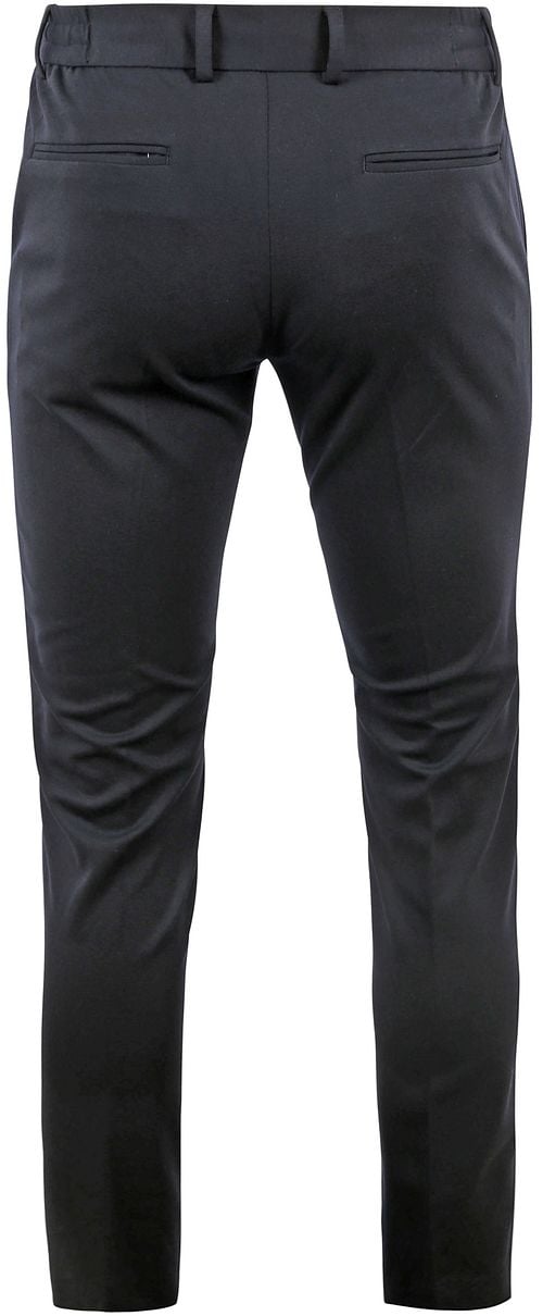 Suitable Pantalon Jersey Navy Product / Achterkant