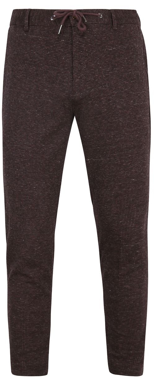 Suitable Chino Das Pied de Poule Aurbergine Product