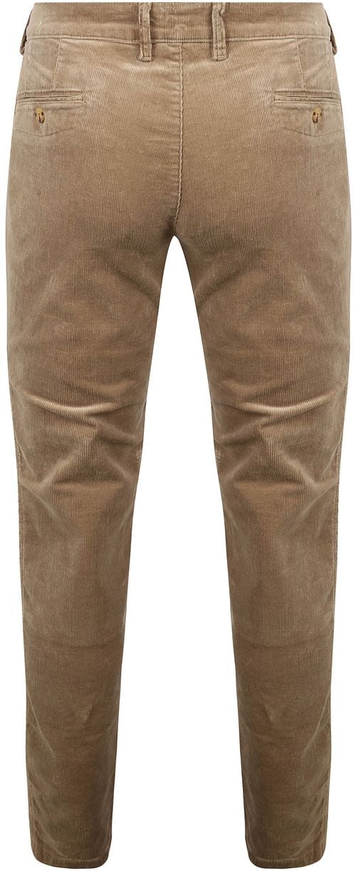 Suitable Chino Plato Corduroy Beige Product / Achterkant