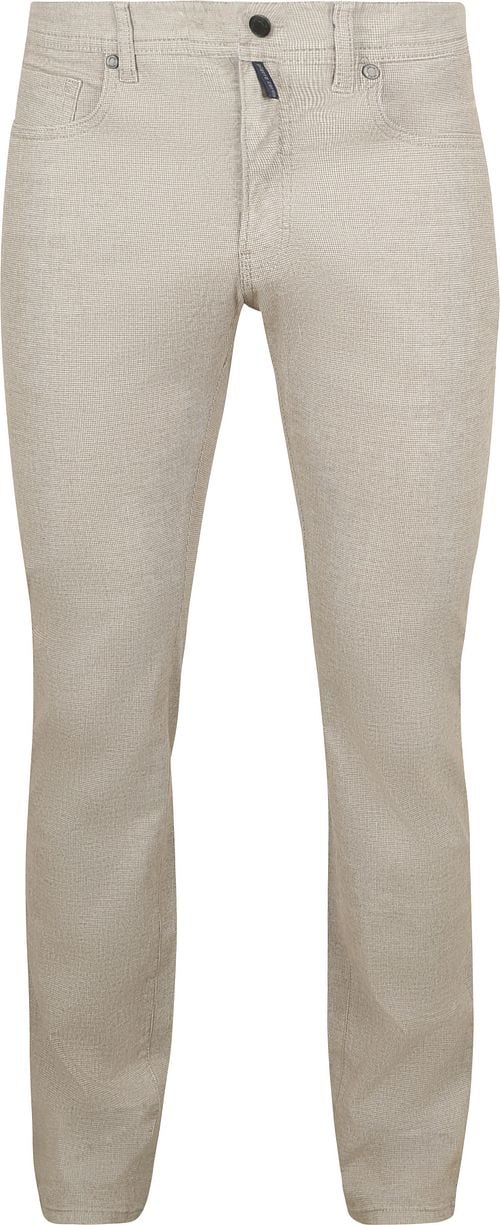 Pierre Cardin Jeans Lyon Tapered Print Greige Product