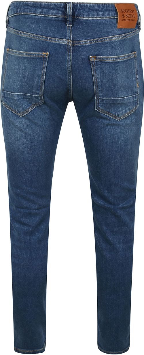 Scotch and Soda Skim Jeans Classic Blue Product / Achterkant