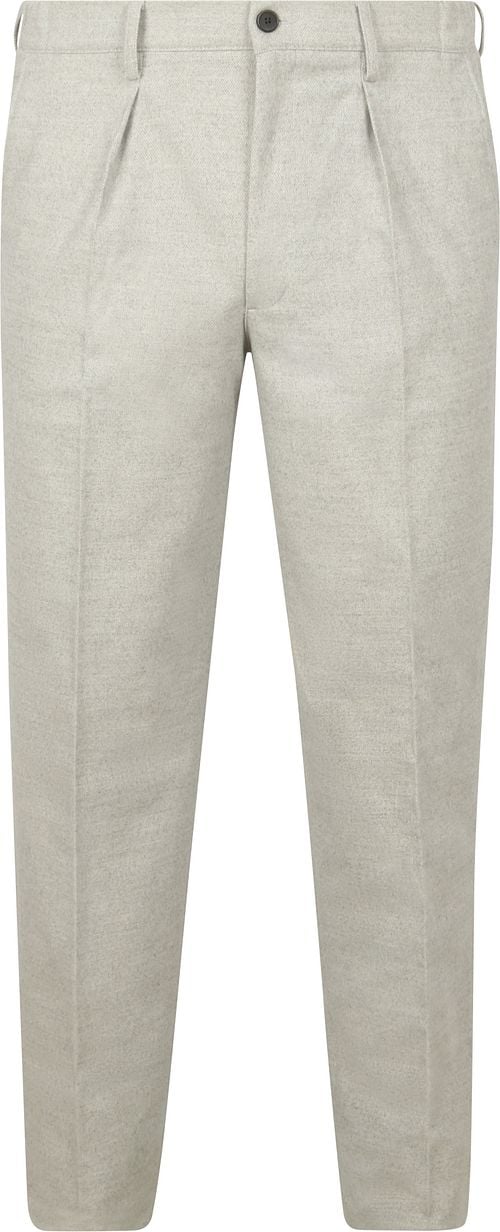 Profuomo Chino Flanell Grau