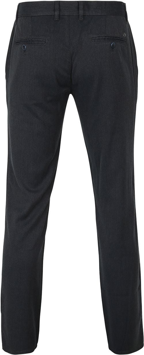 Alberto Lou Chinohose Dunkelblau Product / Achterkant