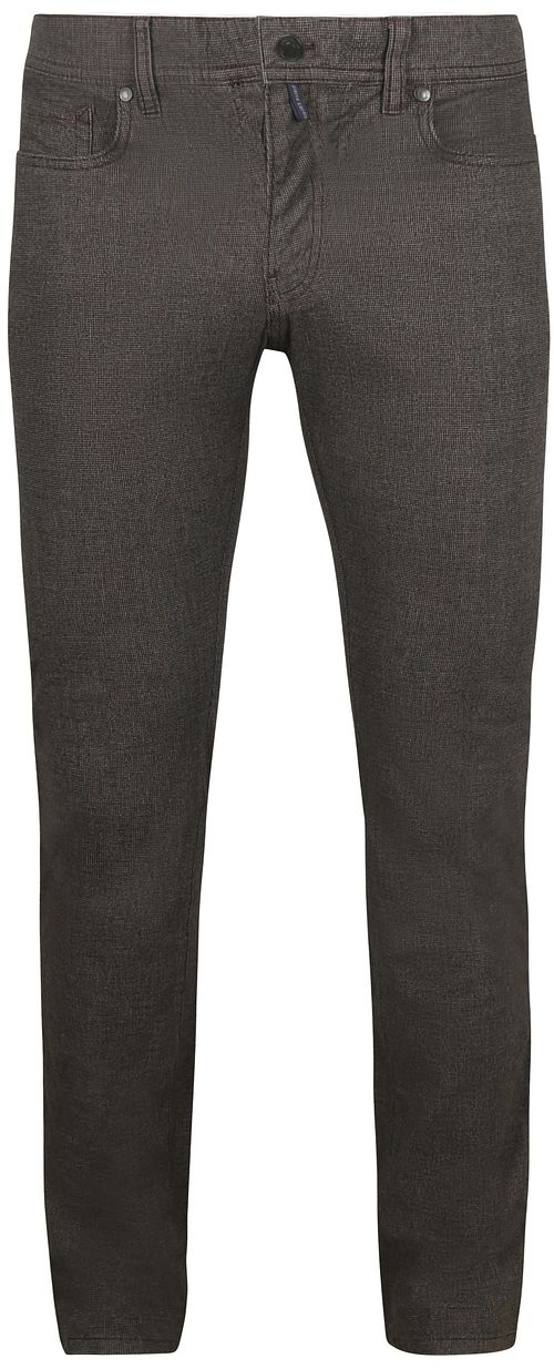 Pierre Cardin Jeans Lyon Tapered Print Brown Product