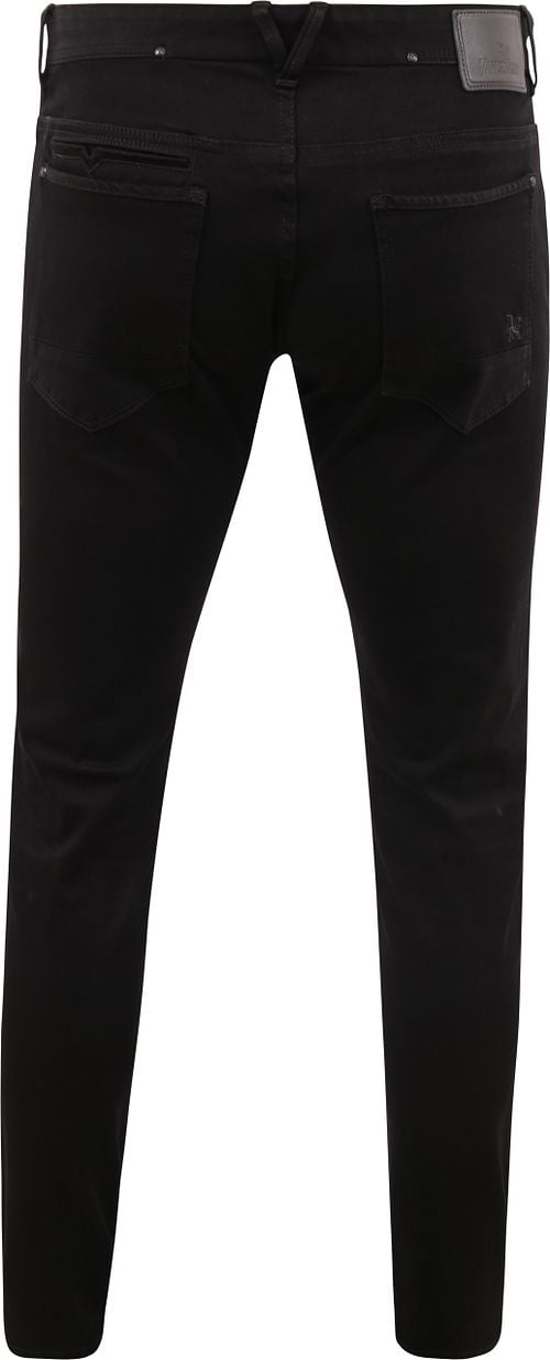 Vanguard V850 Rider Jeans Black CBD Product / Achterkant