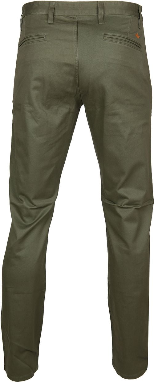 Dockers Alpha Slim Stretch Olive Product / Achterkant