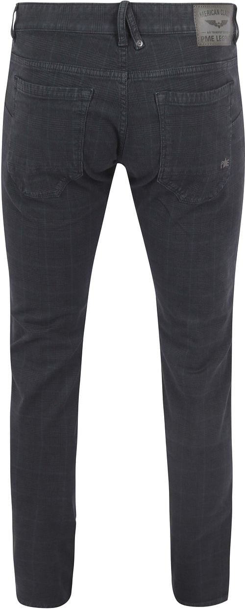 PME Legend Nightflight Trousers Checks Navy Product / Achterkant