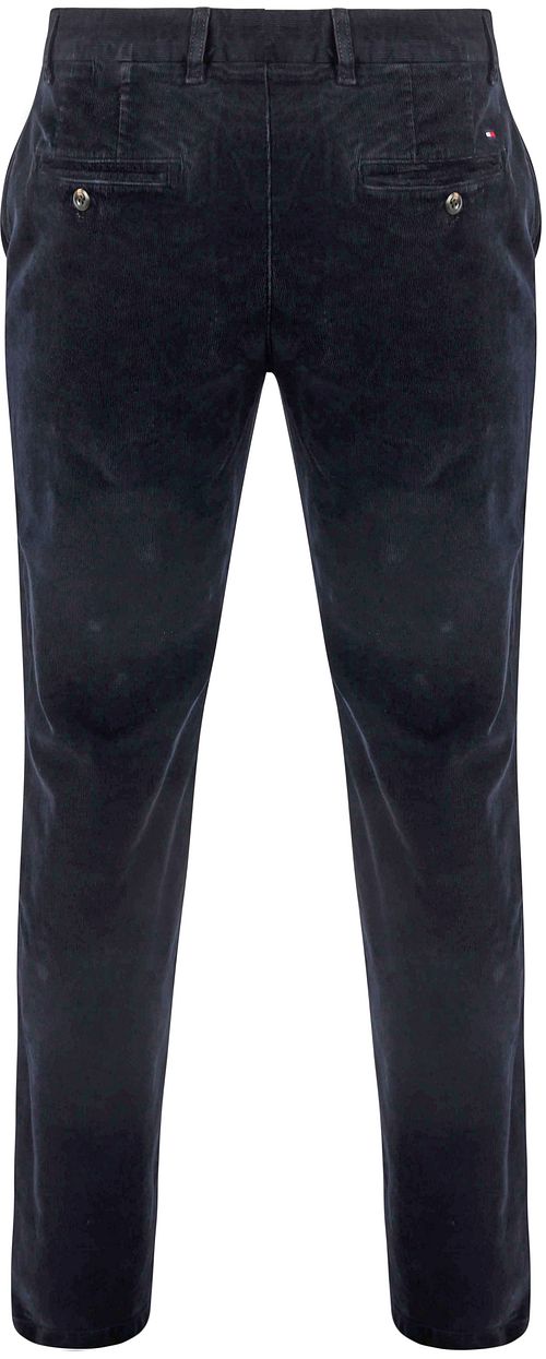 Tommy Hilfiger Denton Trousers Corduroy Navy Product / Achterkant