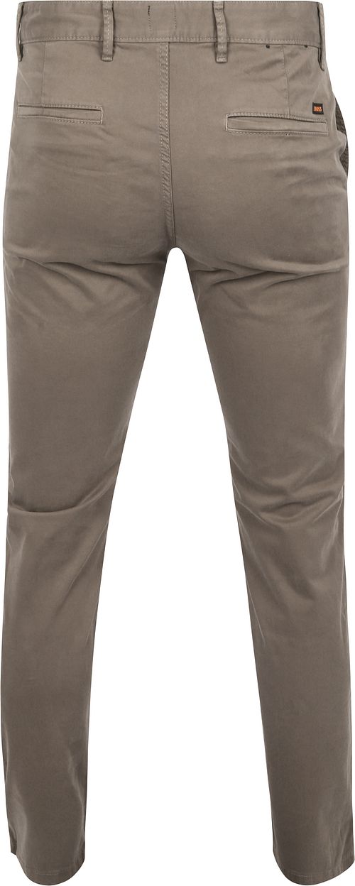 BOSS Chino Slim Pastel Brown Product / Achterkant