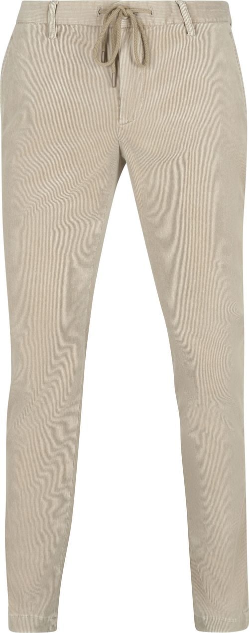 Alberto Trousers Jump Corduroy Greige Product