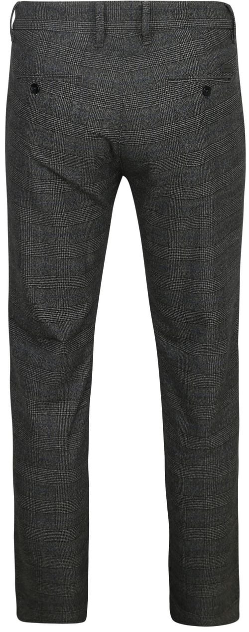 Pierre Cardin Lyon Hose kariert Grau Product / Achterkant