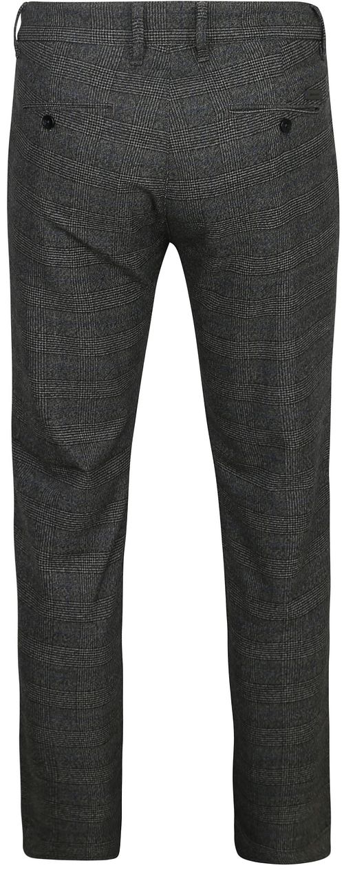 Pierre Cardin Trousers Trousers Checkered Grey Product / Achterkant