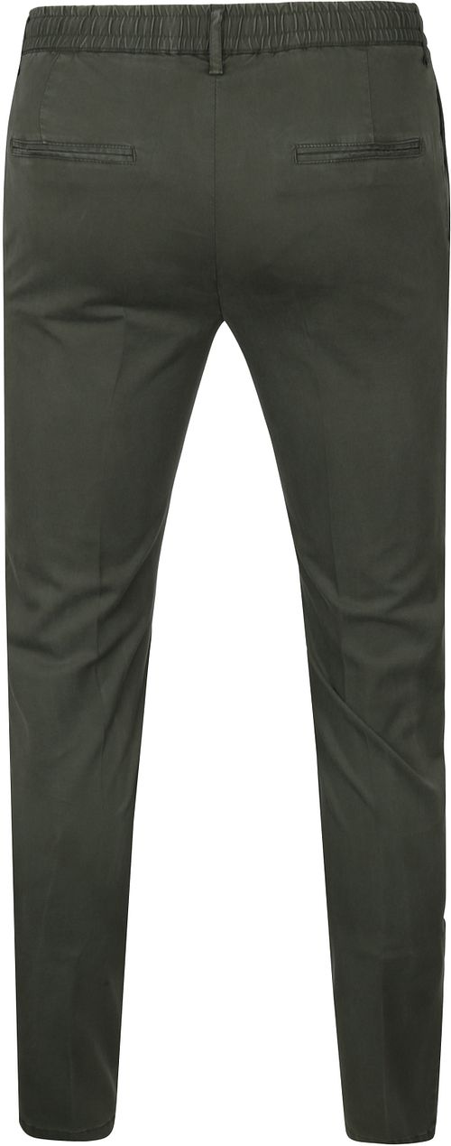 Profuomo Chino Dark Green Product / Achterkant