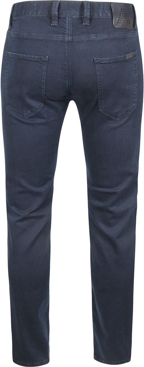 Alberto Slim DS Dual Flex Denim Donkerblauw Product / Achterkant