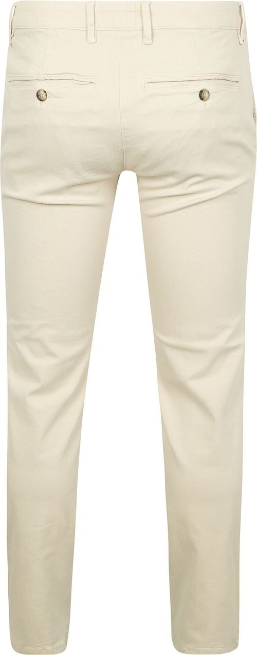Suitable Chino Philo Flex Ecru Product / Achterkant