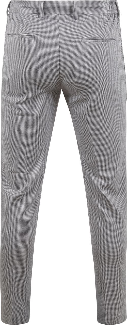 Suitable Pantalon Jersey Pied De Poule Grey Product / Achterkant